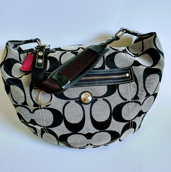 Coach Signature Women's Shoulder Bag - Picture 7 of 13